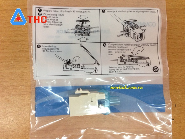 nhân mạng commscope cat5e